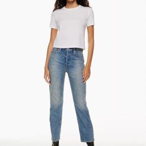 NWT Aritzia Arlo High Rise Straight Jeans (New with Tags)